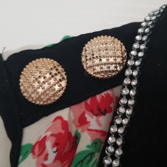 Banana Republic floral sleeveless blouse size s - Picture 3 of 5